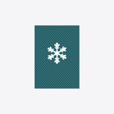 Schneeflocke – Postkarte